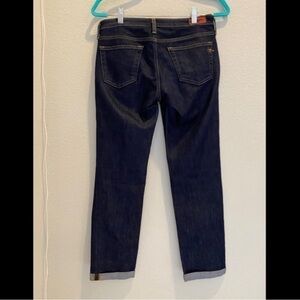 Ag ADRIANO GOLDSCHMIED 27 The Stilt Roll-Up Cigarette Crop Jeans